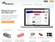 Tablet Screenshot of hoslotcar.com